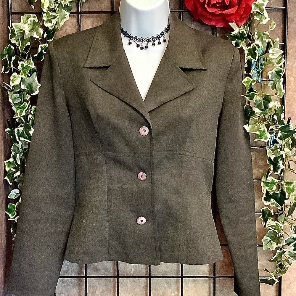 Rampage USA Women's Grey Fitted Blazer / Jacket